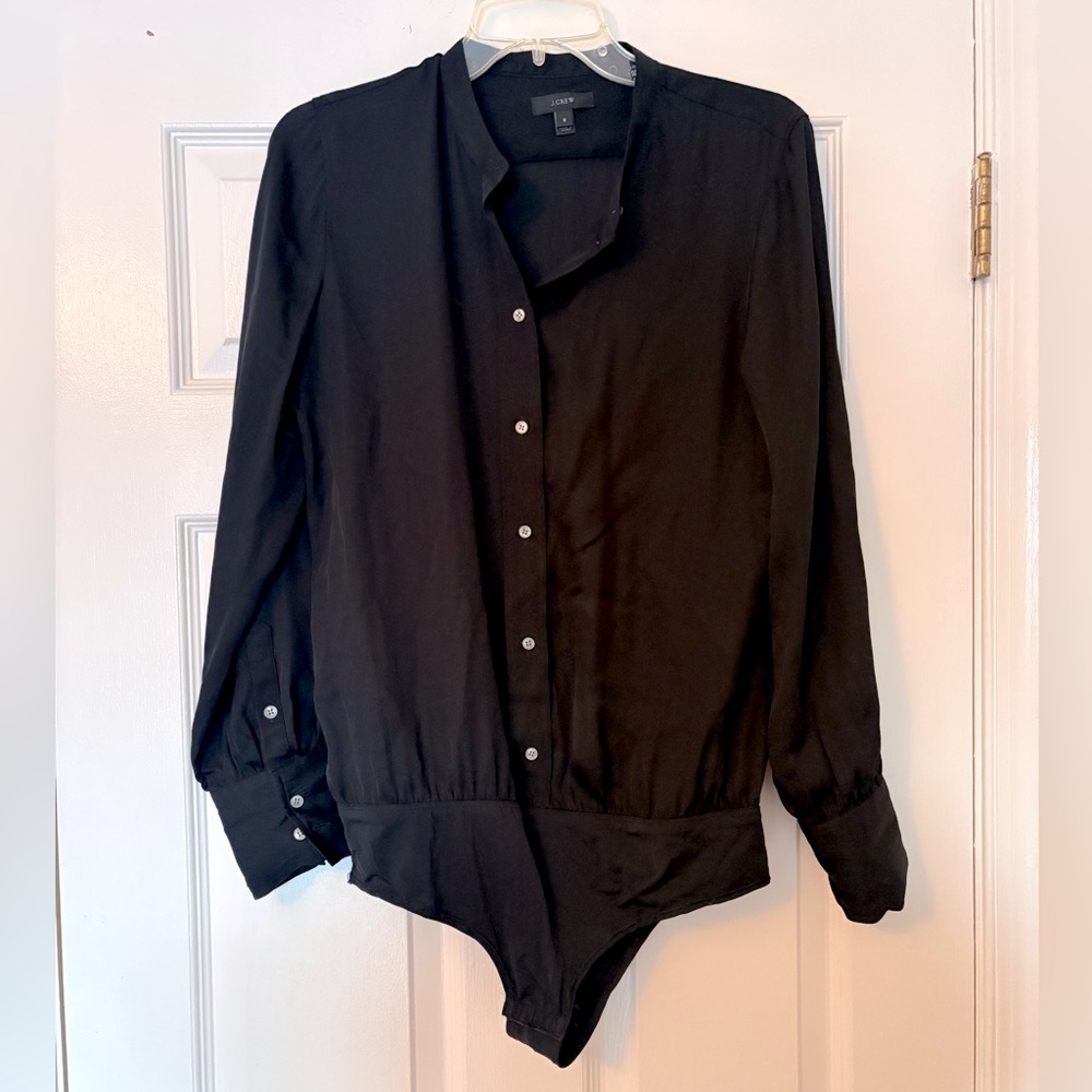 J Crew silk bodysuit